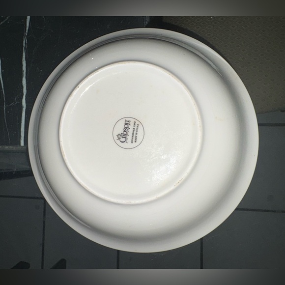 VINTAGE orchid Dinnerware Serving Set with black accents - Picture 4 of 5